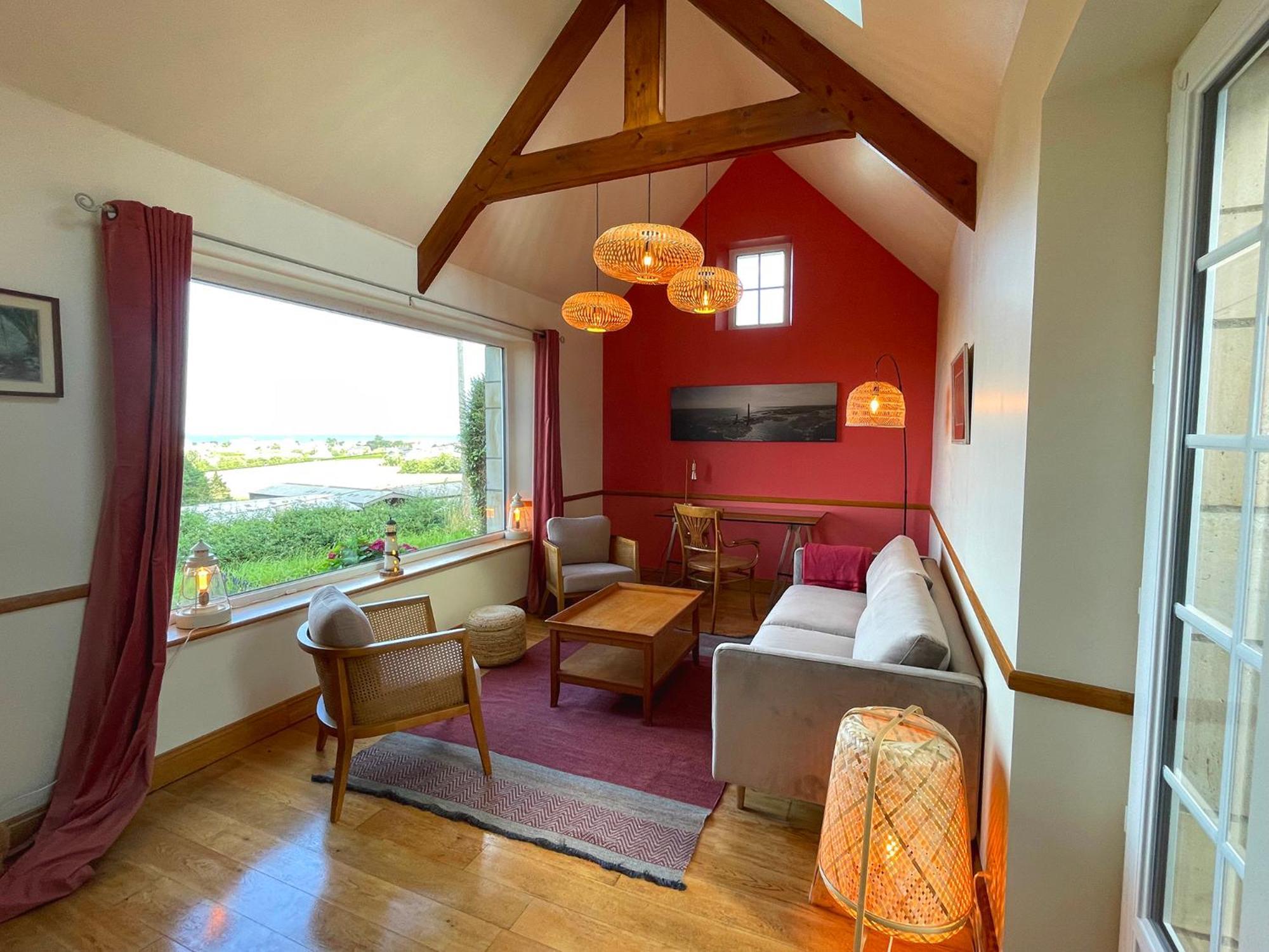 Maison De Charme Vue Sur Mer Pour 6 Pers Quineville Exterior photo